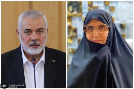 واکنش دختر امام به شهادت اسماعیل هنیه