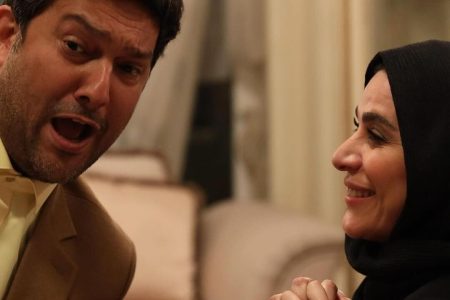 سحر دولتشاهی و حامد بهداد سر صحنه جدیدترین همکاری مشترک/ عکس
