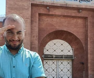 وحید اشتری آزاد شد/ عکس