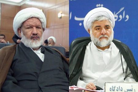عکسی از ناطق نوری در مراسم تشییع دو قاضی ترور شده/ نماینده رهبری هم بود