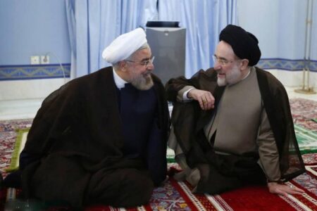 تماس تلفنی حسن روحانی با سیدمحمد خاتمی