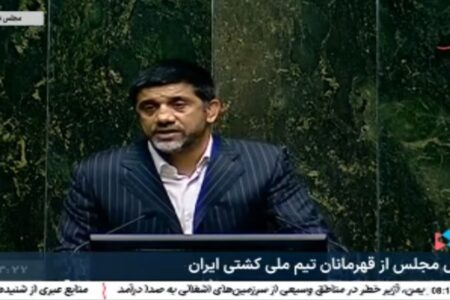 علیرضا دبیر در مجلس: اگر تیم ملی کشتی برنده شود مردم خوشحال تر می‌شوند یا برجام امضا شود؟/ اجازه نداده‌ایم فدراسیون کشتی سیاسی شود