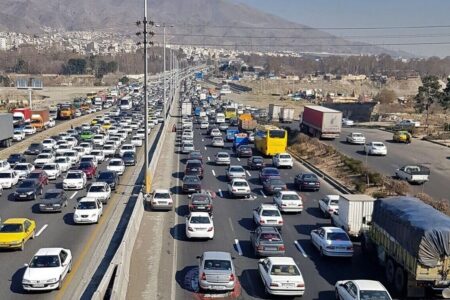 اشتباه فاحش راننده در اتوبان مشهد؛ چندثانیه فاصله تا فاجعه!