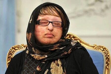 ‌حضور آمنه بهرامی در دادسرای جنایی تهران