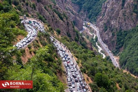 مسدود شدن محور چالوس از ۱۰ تا ۱۹ آذر