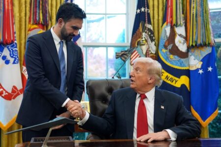 دیدار صمیمانه ترامپ و ممدانی پس از ماه‌ها مشاجره