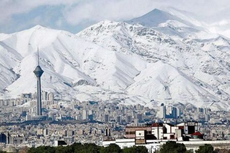 کیفیت هوای تهران در اولین روز بهمن