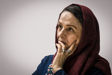 گلاب آدینه در ۳۵ سالگی و در چهارمین فیلم‌اش؛ سال ۱۳۶۷/ عکس
