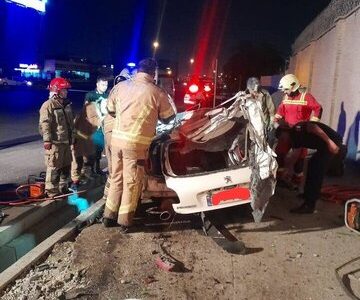 تصادف مرگبار در تهران/ آمار فوتی‌ها