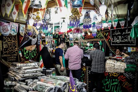 گرانی به بازار سیاه‌پوش محرم هم رسید/ از زنجیر ۵۰۰ هزار تومانی تا «علامت» میلیاردی!