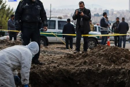 کشف اجساد ۵ زن و مرد در یک گور دسته‌جمعی در بلوار سیمون بولیوار تهران